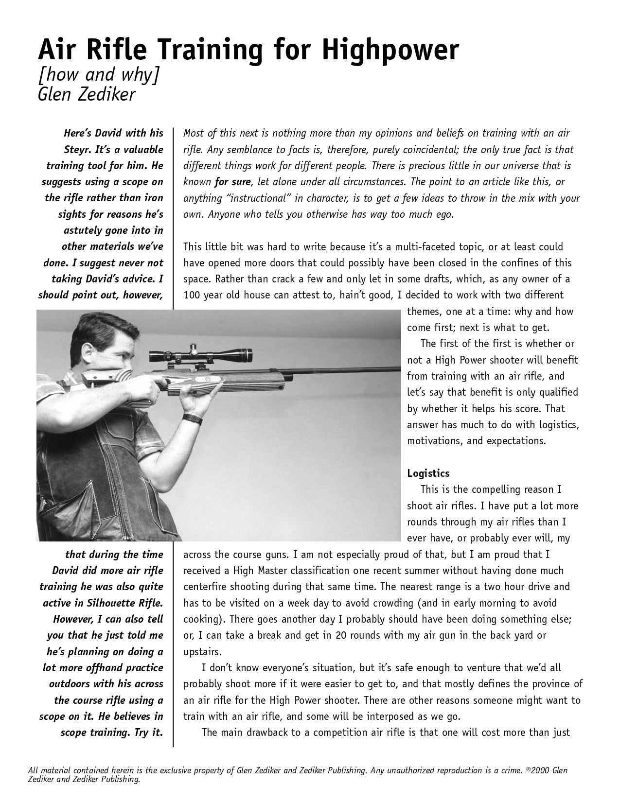 Air Rifle Training for Highpower (Parts 1-2)